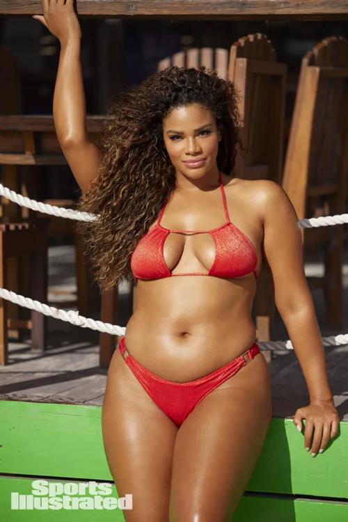 Kamie Crawford in a bikini