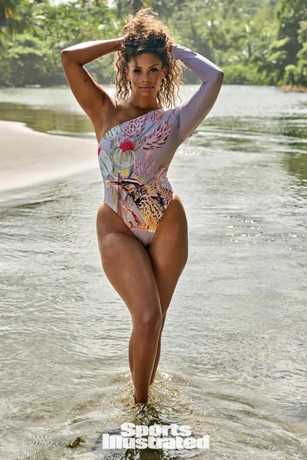 Kamie Crawford in a bikini
