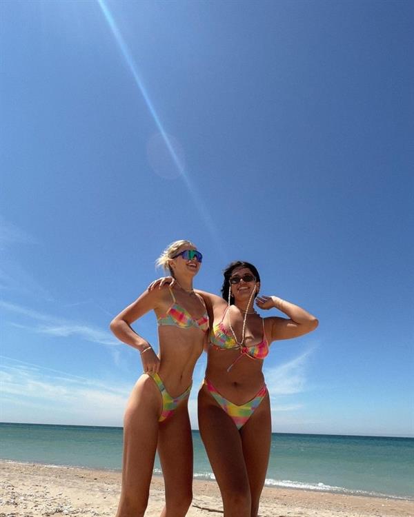 Ellie Thumann in a bikini