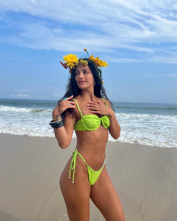 Nasanin Nuri in a bikini