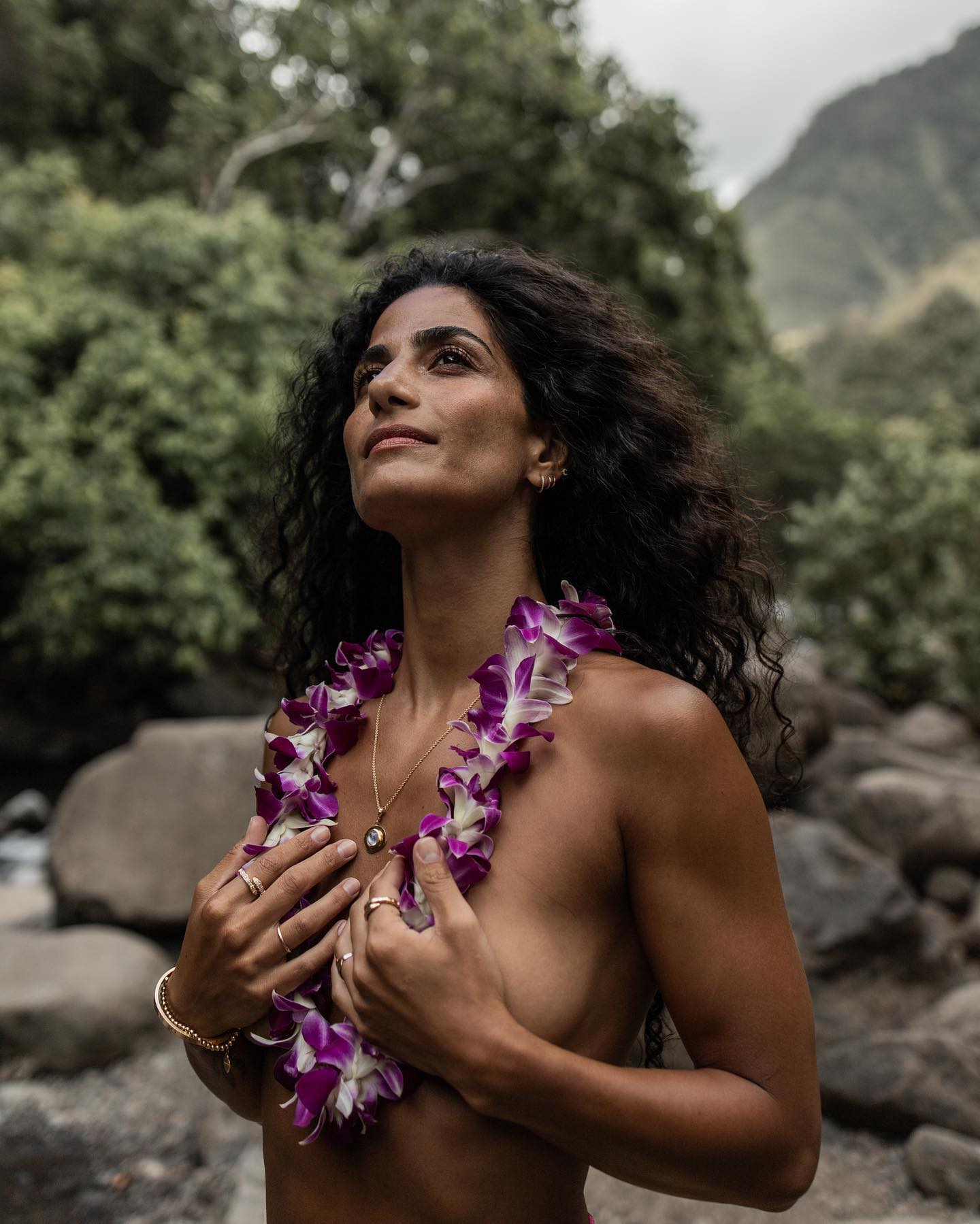 Nasanin Nuri in a bikini