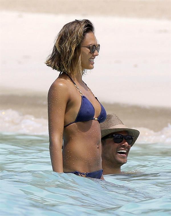 Jessica Alba in a bikini