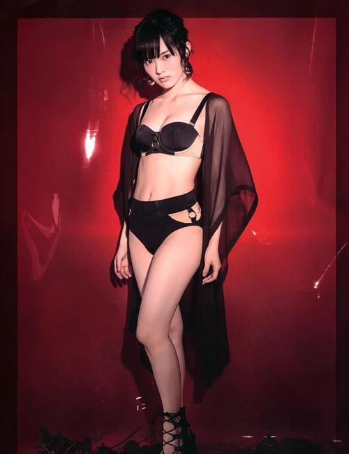 Sayaka Yamamoto in a bikini