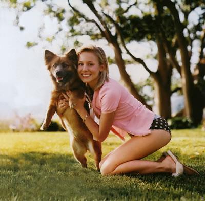 Kristen Bell in lingerie