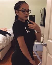 Bianca Cardenas taking a selfie