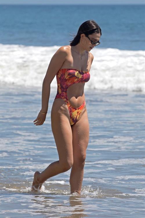 Amelia Hamlin in a bikini