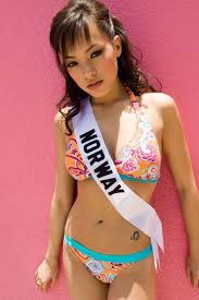 Kirby Ann Basken in a bikini