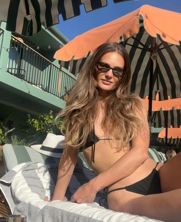 Cecilia Foss in a bikini