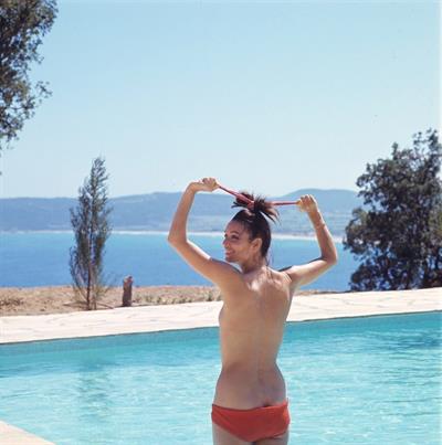 Elsa Martinelli in a bikini - ass