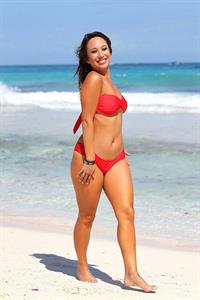 Cheryl Burke in a bikini