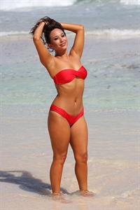 Cheryl Burke in a bikini