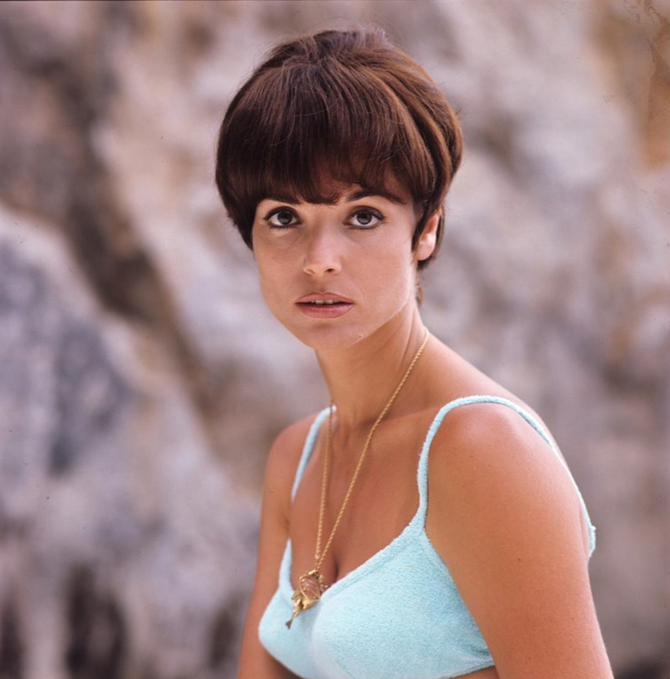 Elsa Martinelli in a bikini