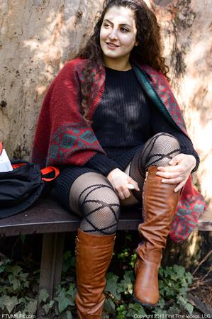 Lili FTV Nude Pictures Woman In The Woods