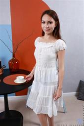 A petite and lovely body is everything Nicole Heavens has ever wanted and now that she has achieved it she can't help but show it off for our cameras.