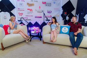 Codey Steele Nude Pictures Lilly Bell helps Tiny Rhea role play until both girls are totally into a threesome with their male podcast costar