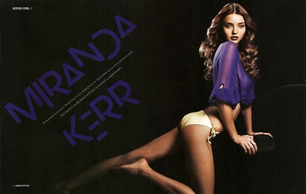 Miranda Kerr in lingerie