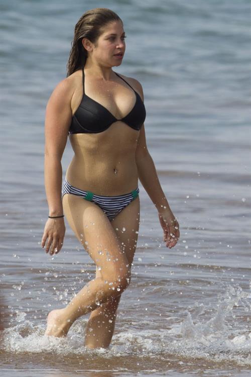 Danielle Fishel in a bikini