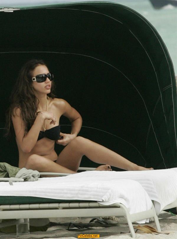 Jessica Alba in a bikini