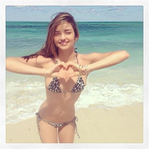Miranda Kerr in a bikini