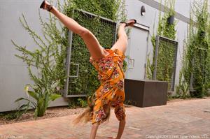 Angelina-IV FTV Nude Pictures Intimate Butt Play