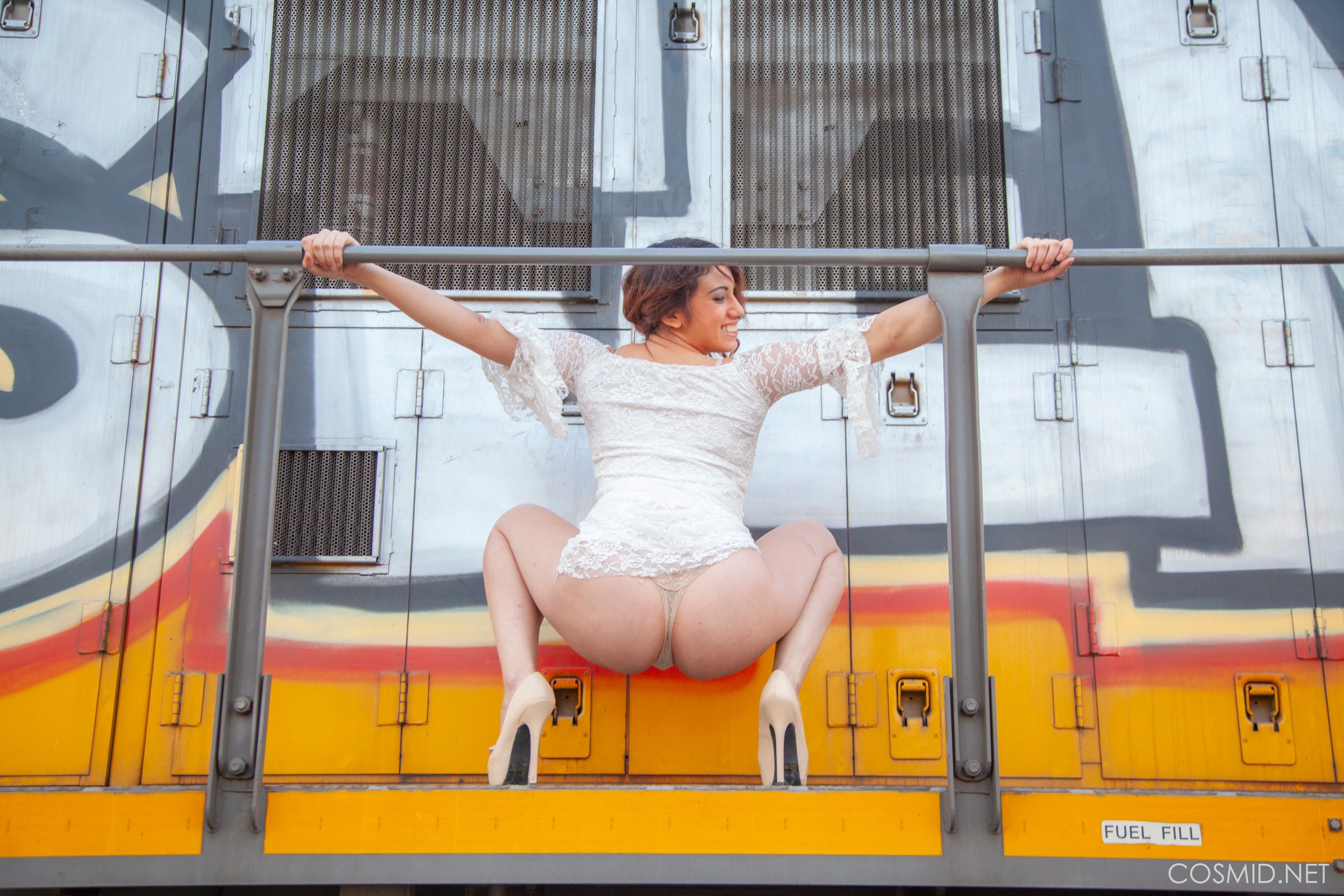 Eve Corta On The Train