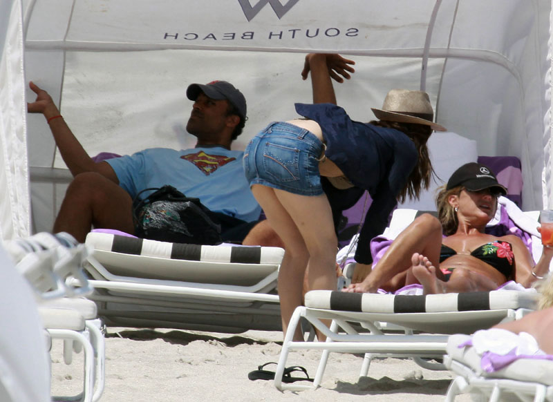 Eliza Dushku in a bikini