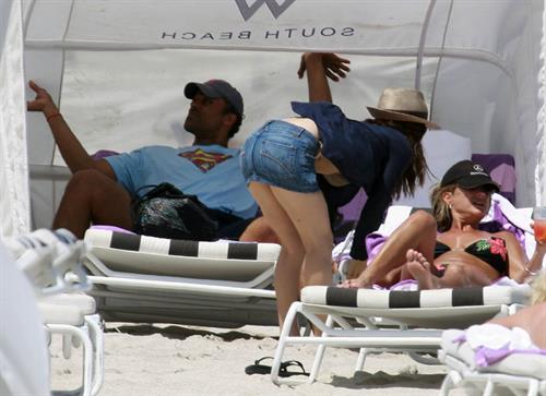 Eliza Dushku in a bikini