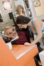 WKRP In Cincinnati - Andy San Dimas & Ashlynn Brooke & Faye Reagan & Holly Heart & Jackie Daniels & Janet Mason & Kagney Linn Karter