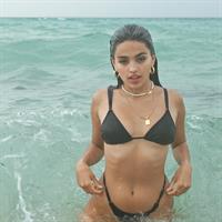 Maia Reficco in a bikini