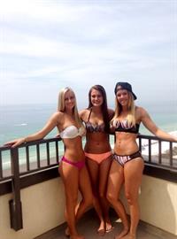 Cecilie Nordahl in a bikini