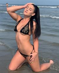 Lizzy Wurst in a bikini