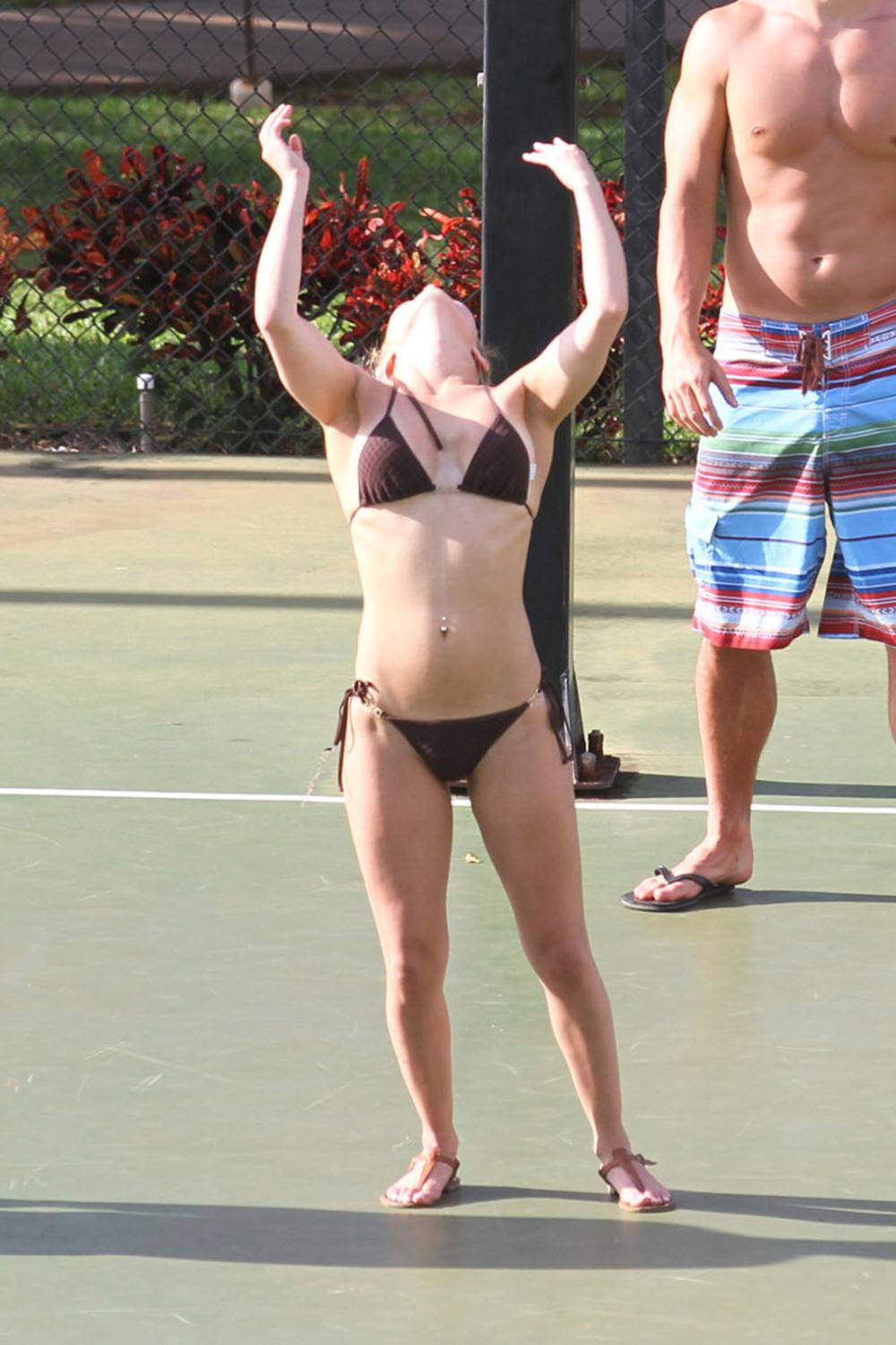 Hayden Panettiere in a bikini