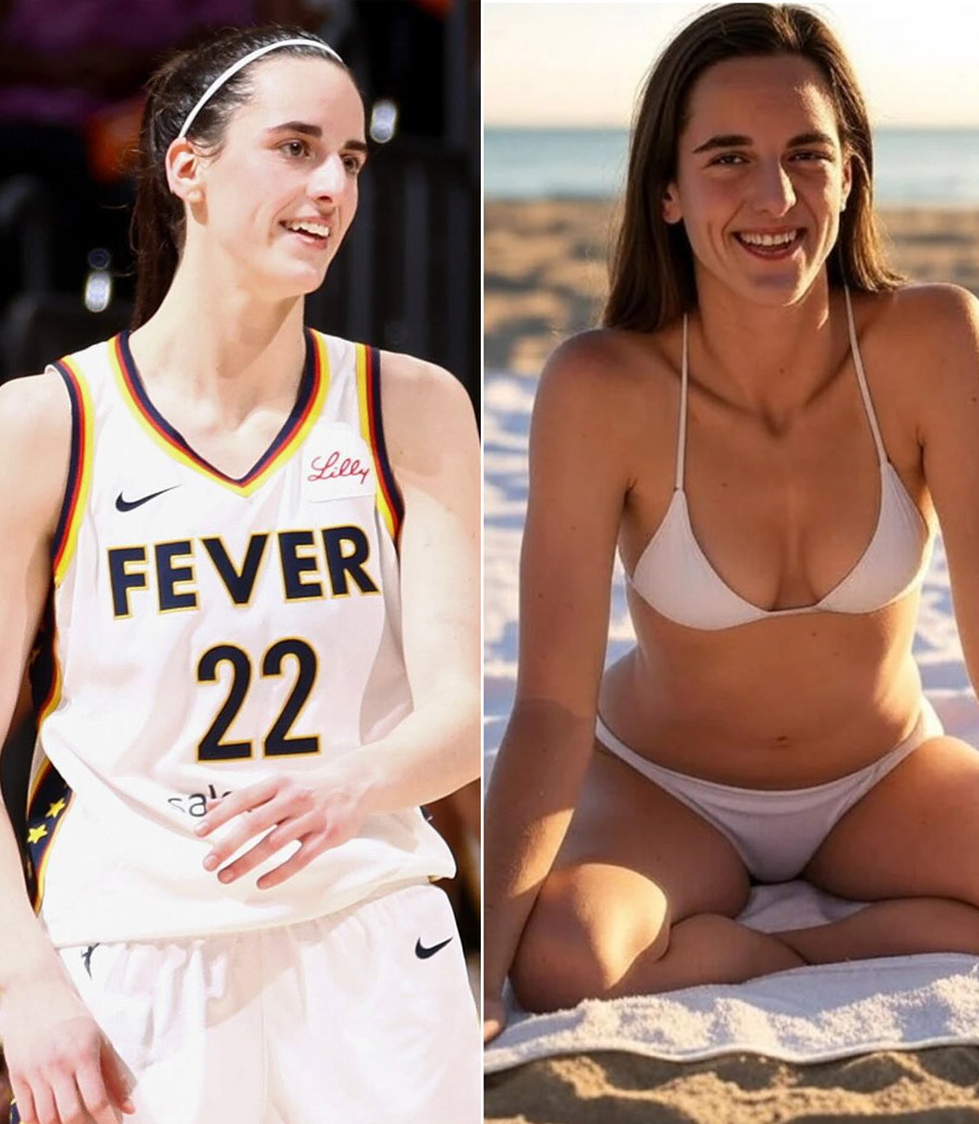 Caitlin Clark in a bikini