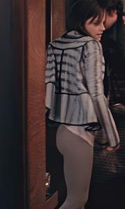 A teasing flash of Emma Watson’s asscheeks outlined in tight leggings from  The Bling Ring 