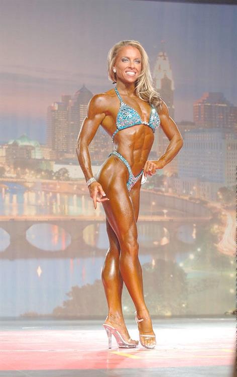 Jenn Hendershott in a bikini