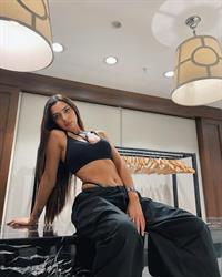 Kubra Camlibel in lingerie