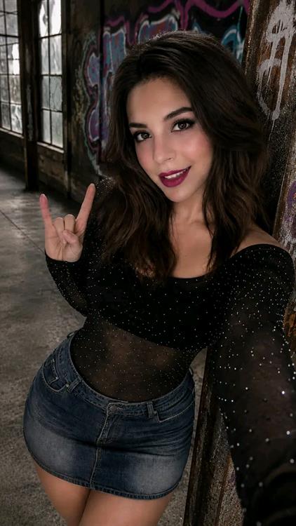 Natalie Saotome taking a selfie
