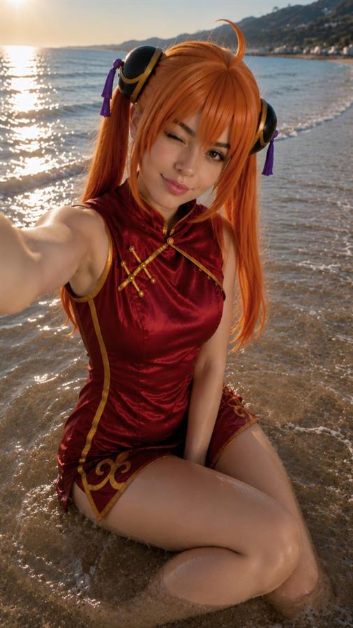 Kagura cosplay