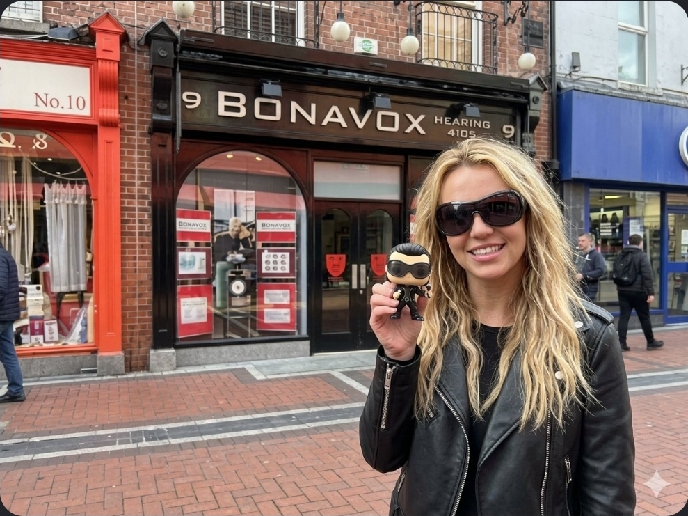Britney Spears fica aonde todas as ruas levam ao imperador Bono Vox
