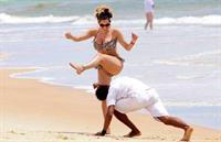 Kelly Brook in a bikini