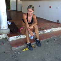 Cristina Hurtado in a bikini