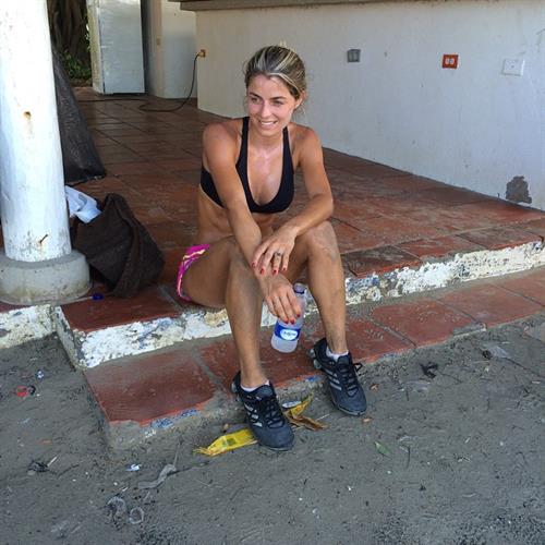 Cristina Hurtado in a bikini