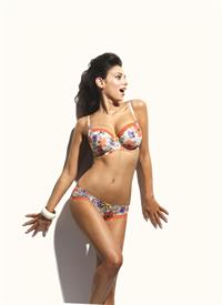 Georgia Salpa in lingerie