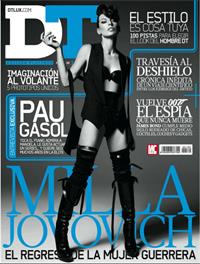 Milla Jovovich in lingerie