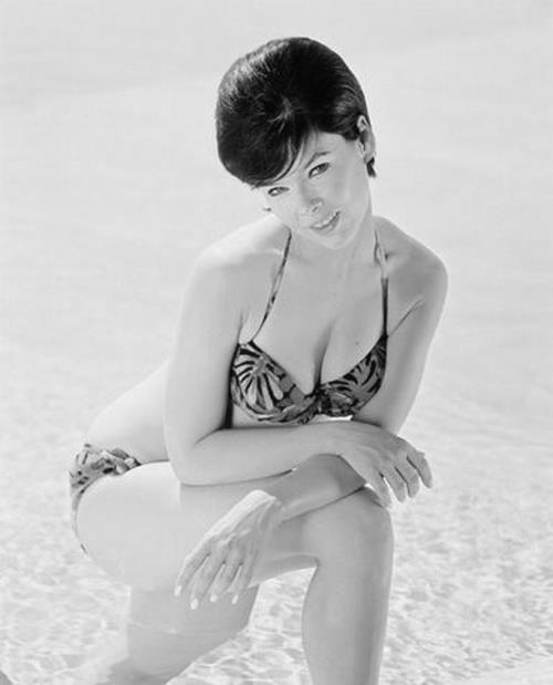 Yvonne Craig in a bikini