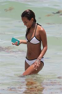 Karrueche Tran in a bikini