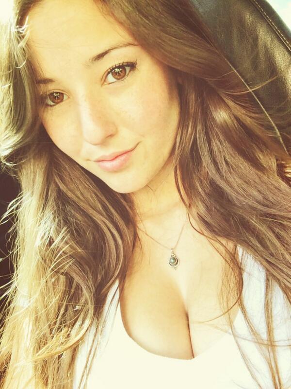 Angie Varona taking a selfie