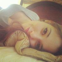 Angie Varona taking a selfie