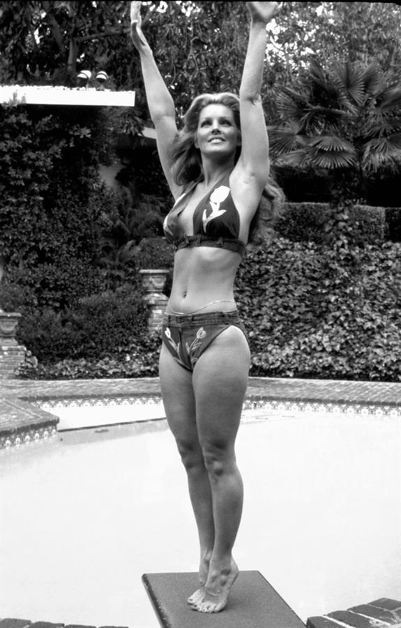 Priscilla Presley in a bikini