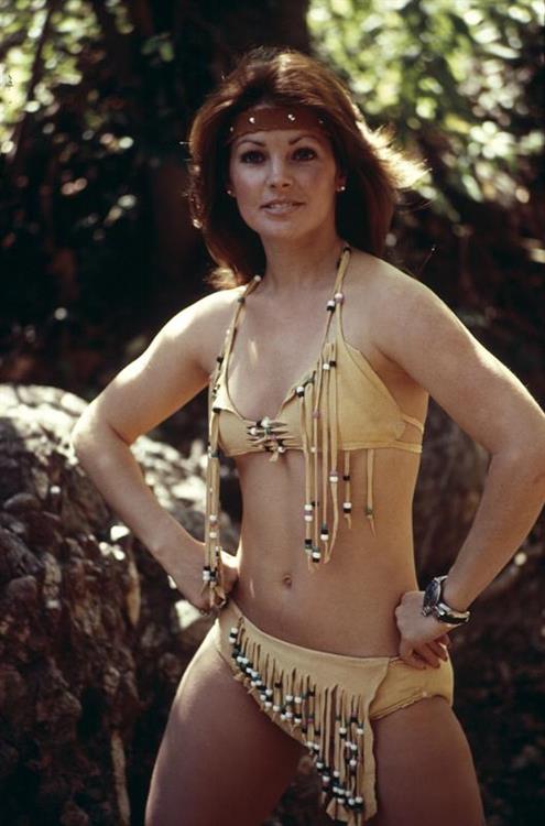 Priscilla Presley in a bikini